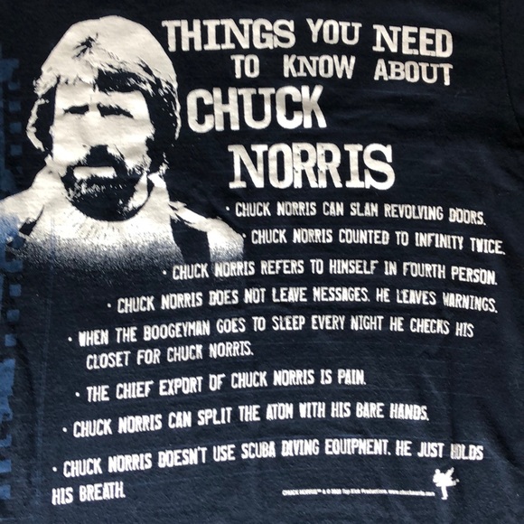 Chuck Norris t shirt - Picture 2 of 3